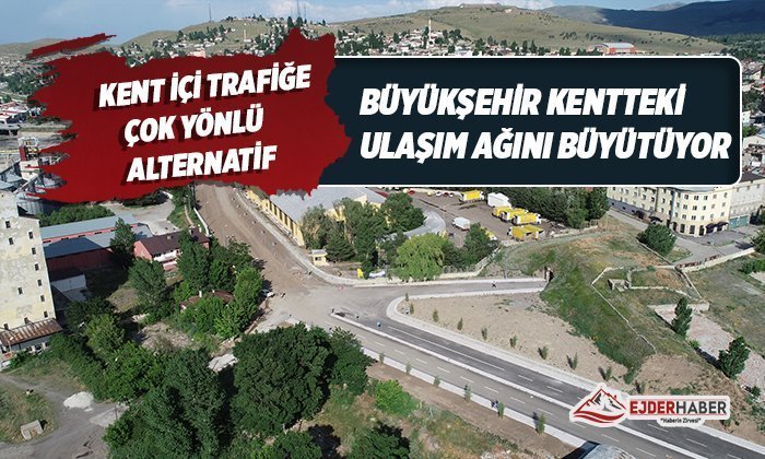 BÜYÜKŞEHİR KENTTEKİ ULAŞIM AĞINI BÜYÜTÜYOR