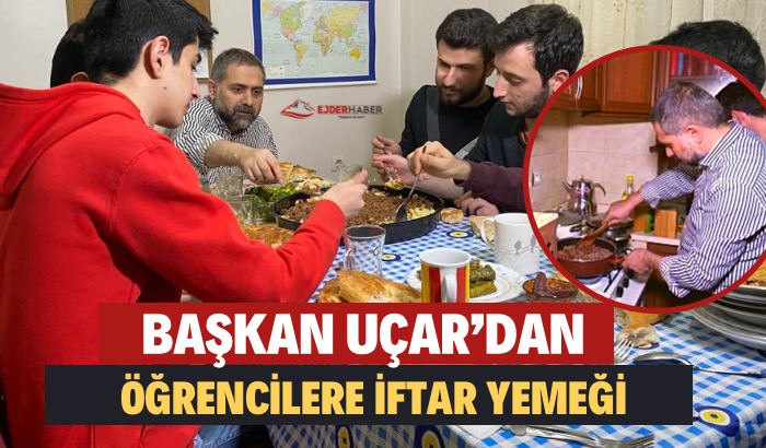 UÇAR ÜNİVERSİTELİ GENÇLERE ELLERİYLE İFTAR YEMEĞİ PİŞİRDİ