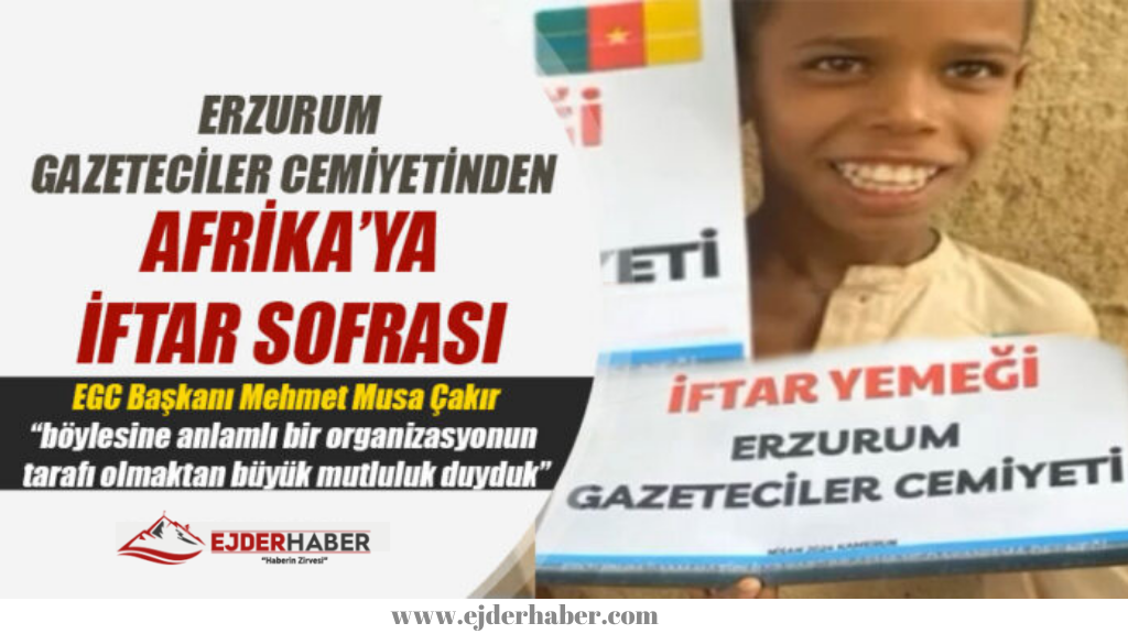 EGC’DEN AFRİKA’YA İFTAR SOFRASI