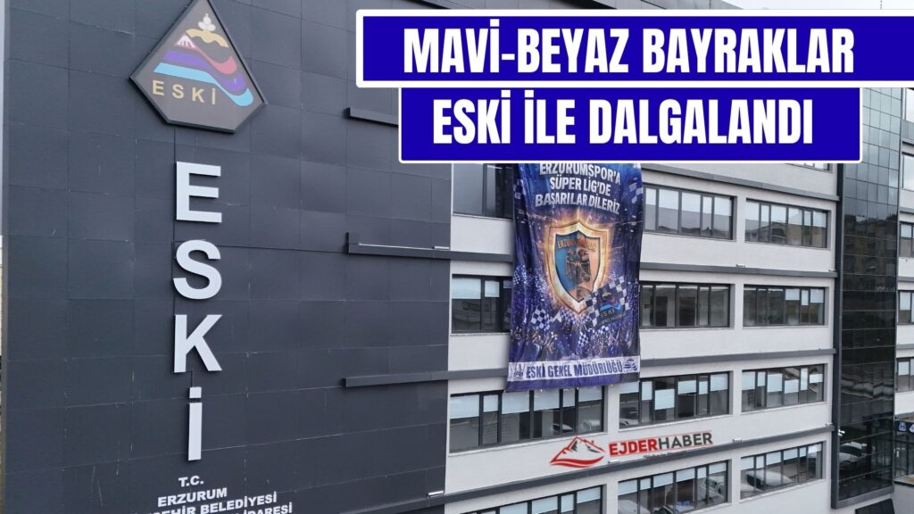 MAVİ-BEYAZ BAYRAKLAR ESKİ İLE DALGALANDI