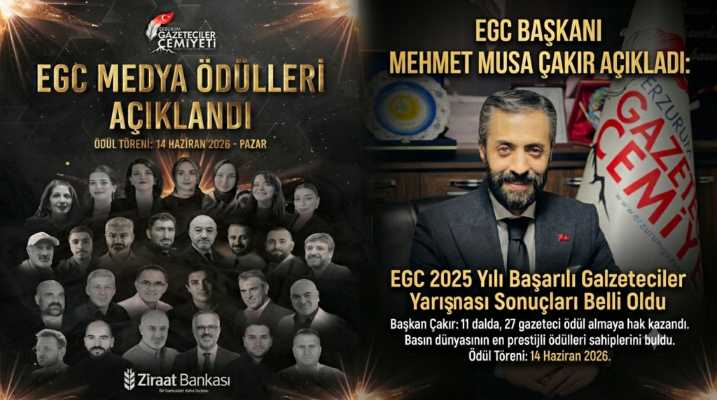 EGC MEDYA ÖDÜLLERİ AÇIKLANDI