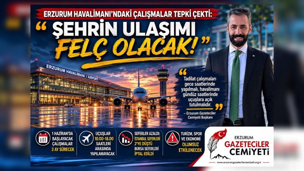 EGC’den havalimanının gündüz kapatılmasına tepki: “Şehrin Ulaşımı Felç Olacak
