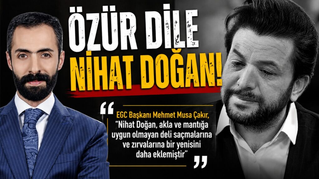 Başkanı Mehmet Musa Çakır; Özür dile Nihat Doğan!